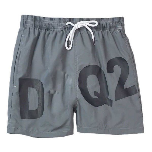 

mens beach pants outdoor shorts d2 designer basketball pants quick-drying swimming trunks icon five-point pants casual straight jogging shor, White;black