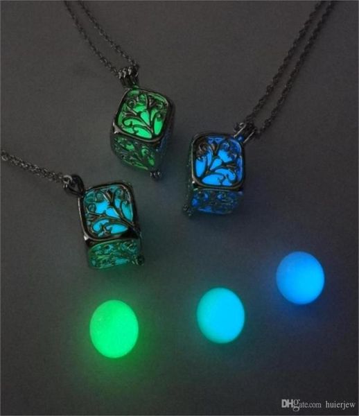 

tree of life dark luminous beautifully necklaces silver color chain necklace glowing in dark pendant necklaces collares maxi choke6015773