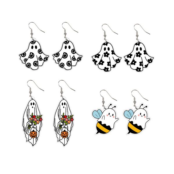 

hall ween jewelry for girls earrings for women dangle, Silver