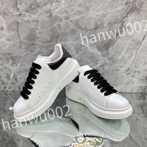 

2023 mens shoes office sneakers mens flats designer man running outdoor sports design lady sneaker platform, Black
