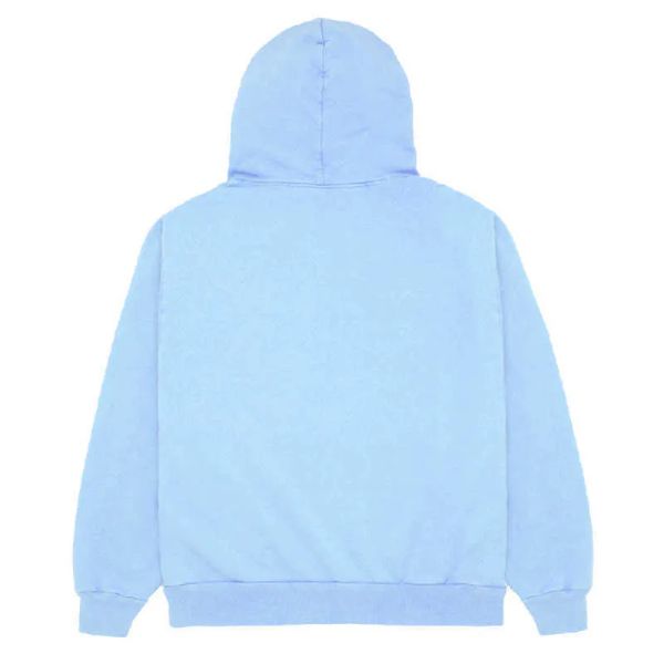 

men's hoodies sweatshirts sky blue sp5der 2023 hoodie men women 1 hip hop young thug spider world wide 555555 print pullover, Black