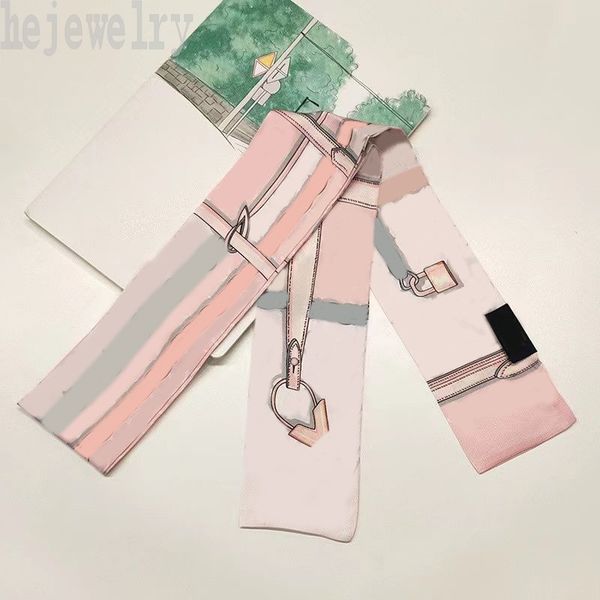 

soft headband designers scarf for women scarfs various patterns letter ribbon charming creative senior feel multicolor luxury silk scarves f, Blue;gray