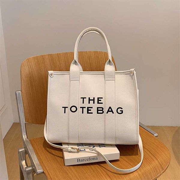 

13% off 2023 fashion handbag texture tote summer new handbag large capacity shoulder simplified letter crossbody bag for women
