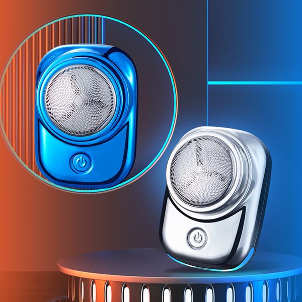 

electric shavers portable cordless shaving beard tool pocket size men mini travel shaver usb rechargeable shave for removing chest hair body