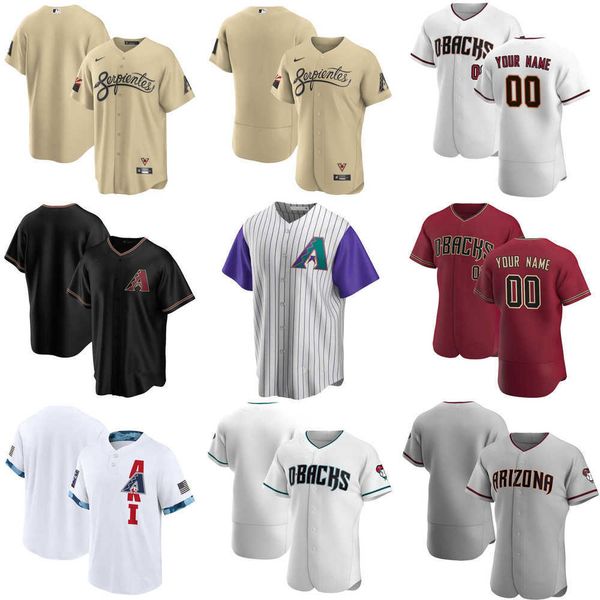 

baseball jerseys custom jersey mens women youth arizona''diamondbacks''12 daulton varsho 21 stephen vogt 53 christian wa, Blue;black