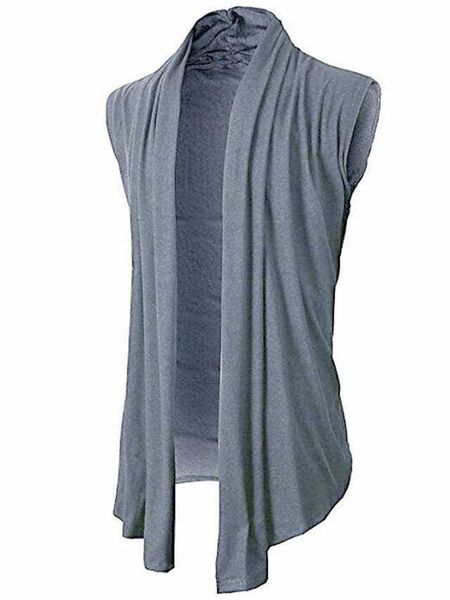 

rukas t-shirt linen woven collar column sleeveless clothing vest, White;black