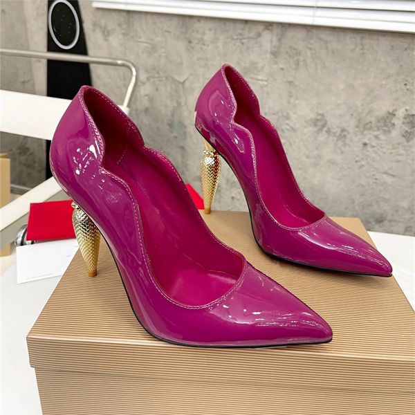 

dress shoes 2023 clity fashion women leather high heel letter logo party wedding coac tourism holiday casual flat shoes 01-04, Black