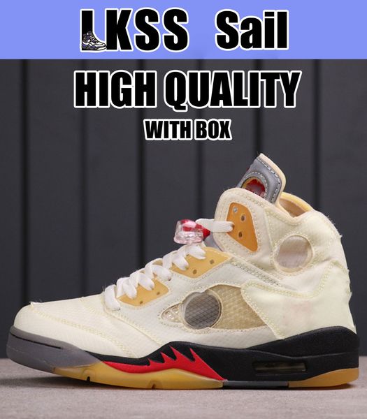 

lkss ofw sail jumpman 5 5s shoes og mens basketball sneaker sports sneakers