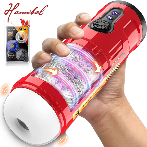

wool yarn automatic male masturbators cup rotating &amp thrusting &amp vibrating toy male vibrating electric cup male s, Black;white
