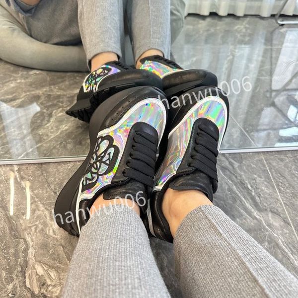

2023new fashion casual shoes sneaker designer running shoes fashion channel sneakers luxury lace-up sports shoes casual classic sneakers, Black