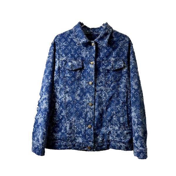 

23ss mens women designers jackets denim tie dyed hoodie letters clothes streetwear coats outerwear hooded men clothing cotton navy blue, Black;brown