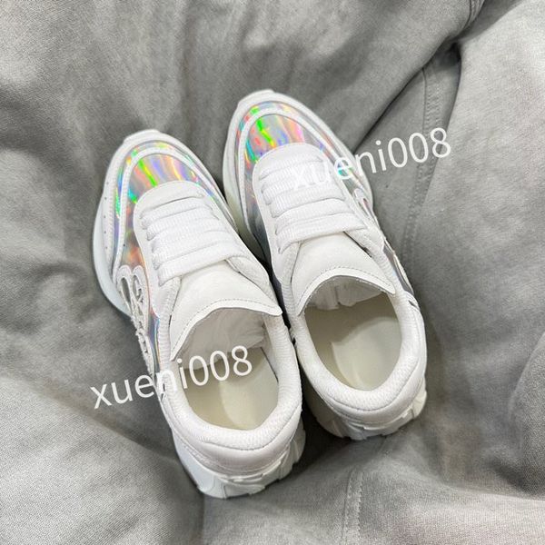 

new mens womens casual shoes designer women leather lace-up sneaker fashion running trainers letters woman shoes flat printed gym sneakers, Red;white