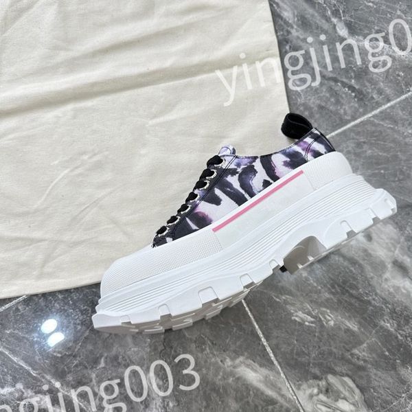 

r woman's shoe leather lace up mens fashion platform sneakers white black mens womens casual shoes