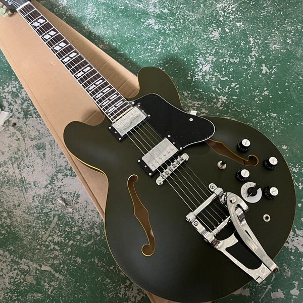 

factory customization jazz electric guitar matte portable professional 6 string