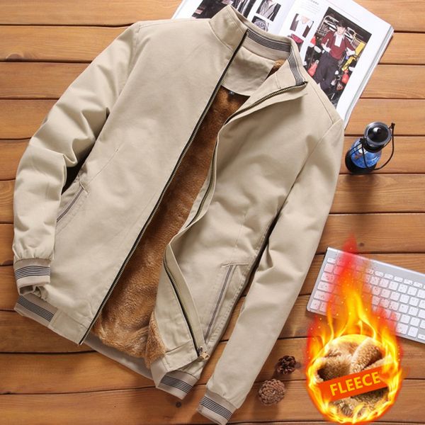 

men's jackets fleece mens plus size casual men bomber male outerwear and coats male for clothing brand 230511, Black;brown