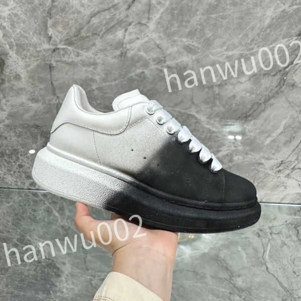 

2023 new luxury men shoes casual shoes sneakers designer man running outdoor sports design women's sneaker platform, Black