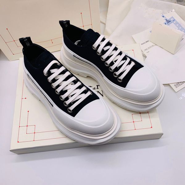 

new luxury sneakers shoes outdoor trainers luxurious rubber sole fabric patent leather jogging walking 0426, Black