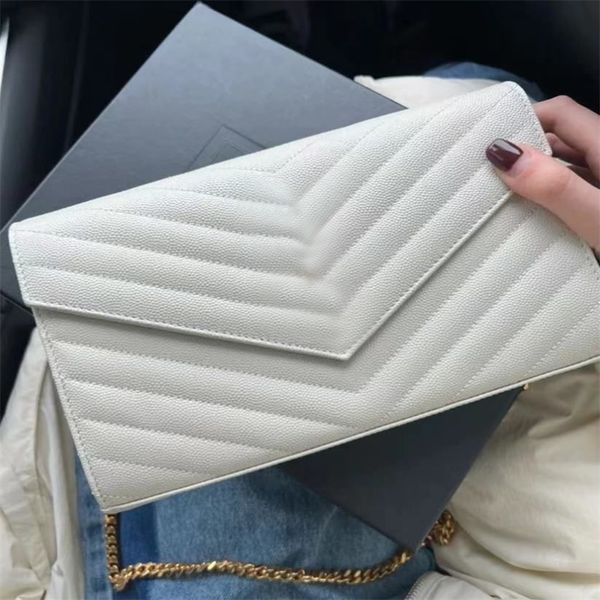 

ringer bag designer women's fashion bag ringed cross body casual chain bag one shoulder black envelope purs