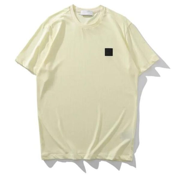 

men's designer shirt trapstar t shirt slim fit short sleeve cotton breathable tee luxury, White