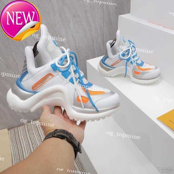 

dress shoes paris fashion casual dad shoes block archlight genuine leather sneakers arch sole mesh black breathable bow designer p