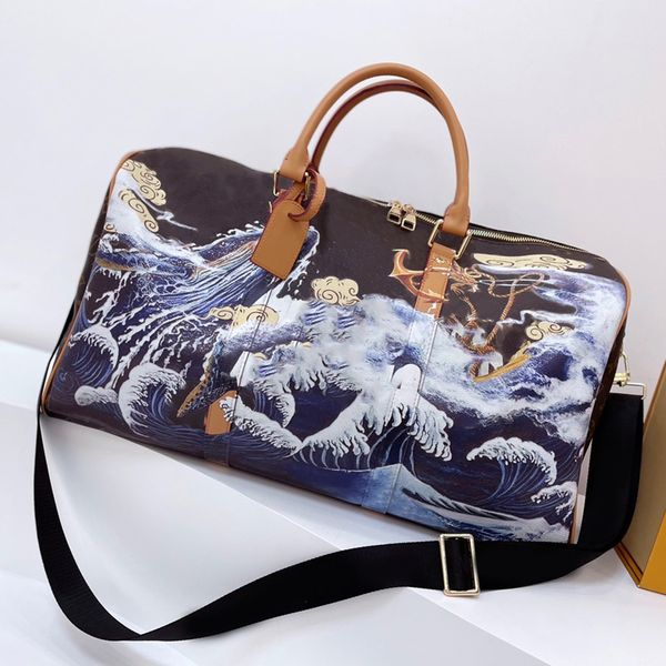 

latest travel bags luggage womens mens duffle bag mtaigarama yk designer duffel bag classical keep all totes flower priting handbags keepall