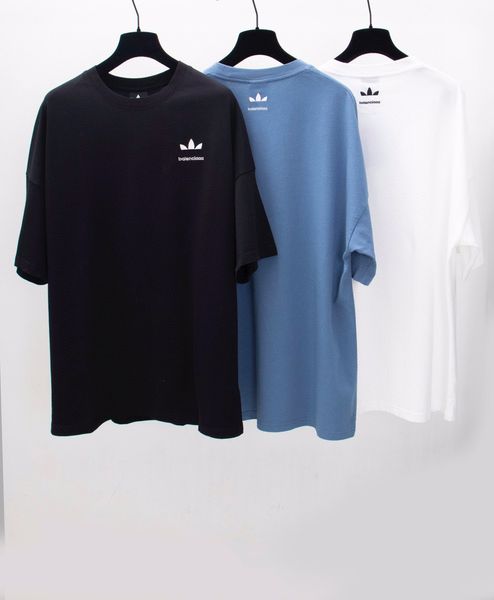 

men's plus tees & polos round neck embroidered and printed polar style summer wear with street pure cotton r1ed12, Black;brown
