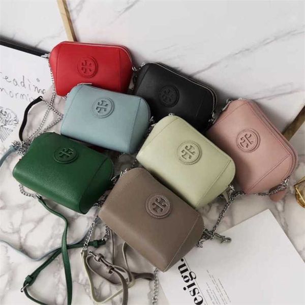 

21% off 2023 fashion hand korean version women's shell small summer fashion leather shoulder double zipper cowhide versatile mini cross