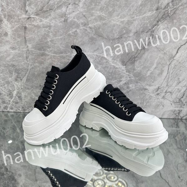 

2023 luxurys men's shoes office sneakers mens flats designer man running outdoor sports design lady sneaker platform, Black