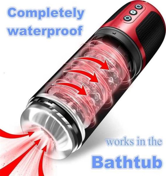 

toy massager automatic artificial cunt sucking turned fully waterproof submersible blowjob water bath masturbator toys f4967023