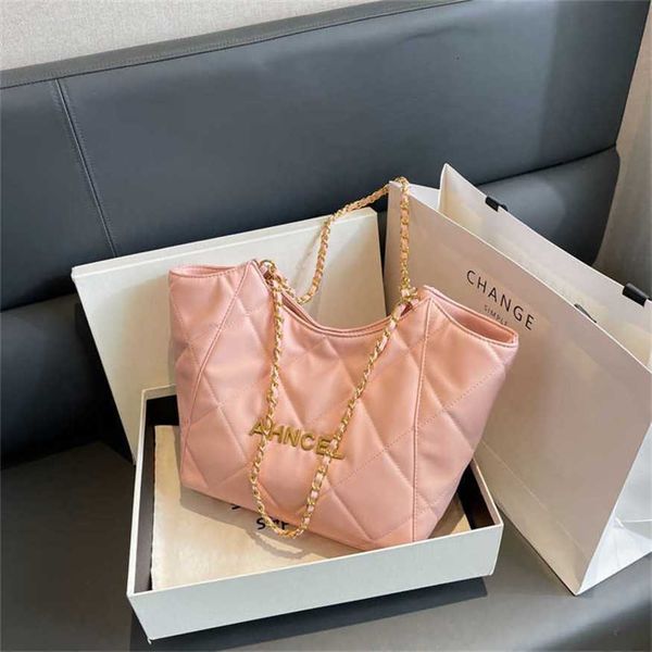 

21% off 2023 handbag large capacity for women's new fashion versatile lingge chain shoulder korean underarm tote bag