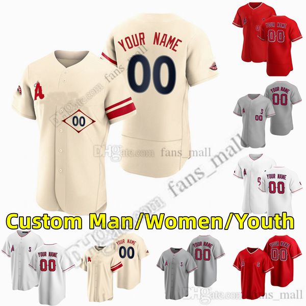 

27 mike trout s-6xl custom baseball jersey 17 shohei ohtani 6 anthony rendon 20 jared walsh 34 noah syndergaard 43 patrick sandoval 22 david, Blue;black