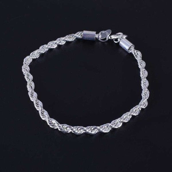 

hemp rope bracelet fashion silver plated twist wholesale, Golden;silver