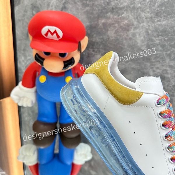 

brand fashion mens womens designer casual shoes classic do-old dirty shoes mid double height bottom trainers leather glitter golden quality2, Black