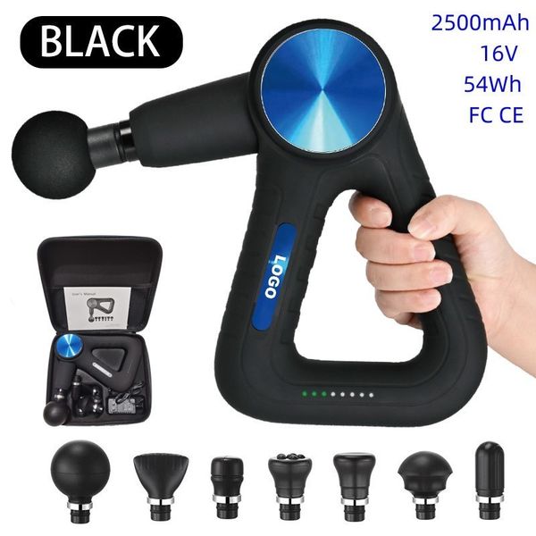 

full body massager pistol pemijat frekuensi tinggi profesional 2500mah 16v kebugaran otot rileks tubuh relaksasi listrik fasia besar p 23051
