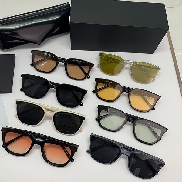 

sunglasses luxury brand designer fashion gentle sunglasses lilit men women square round big box vintage acetate uv400 sun glasses 230511, White;black