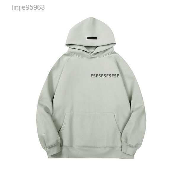 

2023 ess designer sweater warm hooded hoodies mens womens fashion streetwear pullover sweatshirts lovers clothing size s-xl 1e1z4, Black