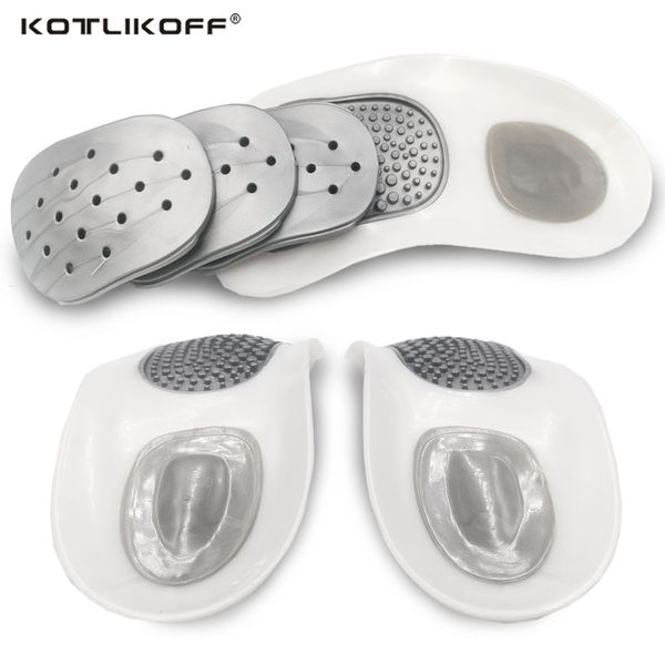 

shoe parts accessories 1 set orthopedic s insoles for feet foot massager sccessories arch support plantar fasciitis knee pads work sole 2305, White;pink