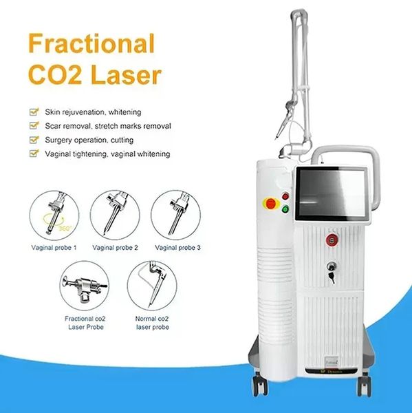 

co2 laser tattoo removal skin rejuvenation fractional nanometer 10600nm multifunctional beauty machine blackhead acne scar remover
