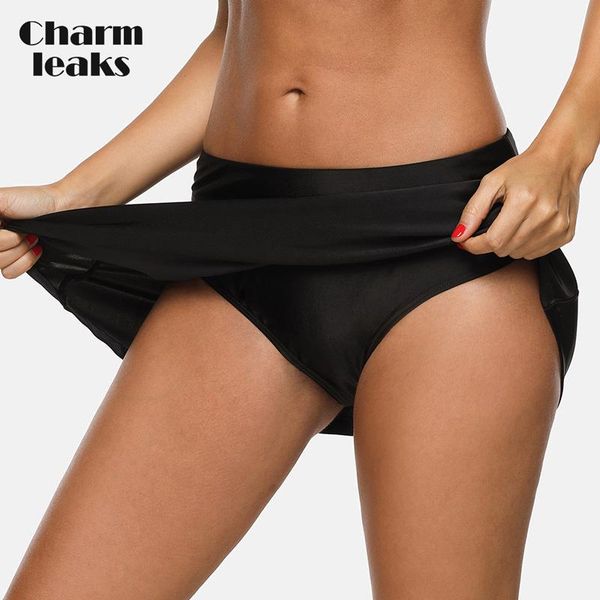 

set charmleaks women bikini bottom swim skirt buildin brief swim trunks solid swimwear briefs swimming bottom tankini bottoms