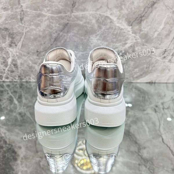 

2023new fashion mens womens designer casual shoes classic do-old dirty shoes mid double height bottom trainers leather glitter golden qualit, Black