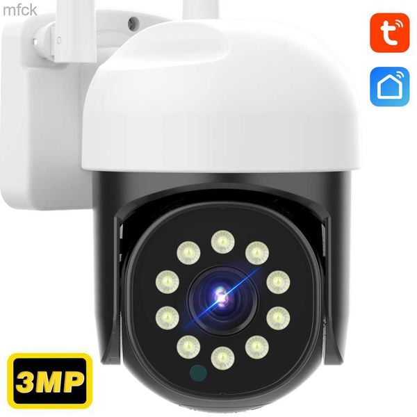 

board cameras 3mp hd wifi ip camera tuya auto tracking wireless security camera 1080p outdoor street ptz cctv camera ai detect surveillance