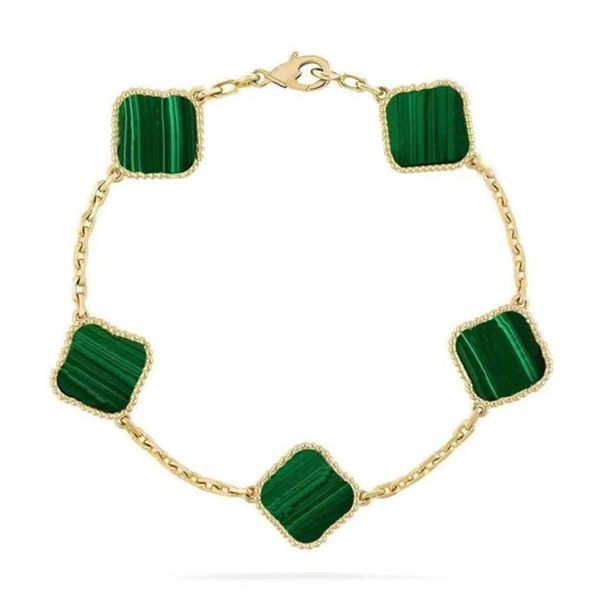 

designer bracelet chain love bracelets designer jewelry bangles silver plated four leaf clover christmas day gift jewellery bangle cjeweler, Black