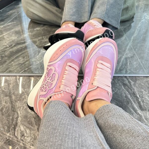 

designers sneakers camouflage casual shoes stylist mens shoes designer checkered studded flats mesh fashion trainers, Black