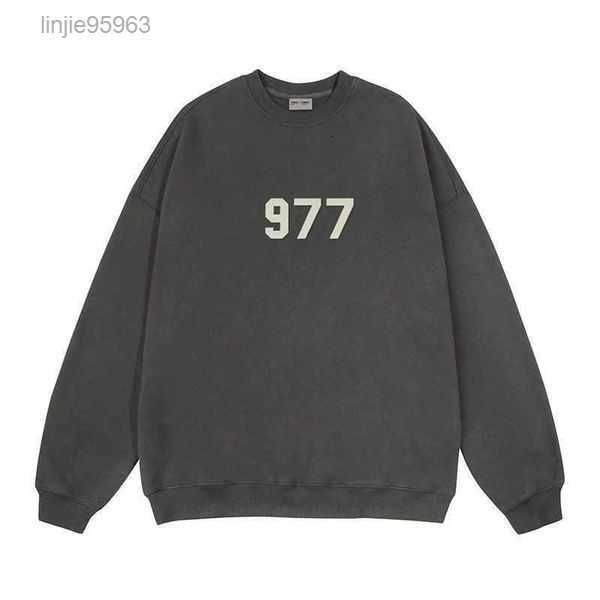 

designer warm hoodie hoodie men's pullover sweatshirt black white gray male and female couple style casual simple printed alphabet ess