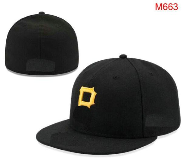 

new 2023 pittsburgh fitted hats cool baseball caps sox hip hop gold ny ls sf fitted cap men women full closed gorra casquette, Blue;gray