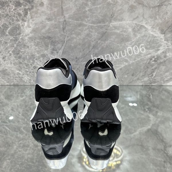 

men fashion casual shoes sneaker designer running shoes fashion channel sneakers lace-up sports shoes casual classic sneakers2023, Black