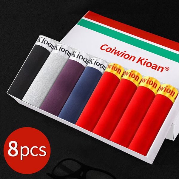 

underpants men boxer shorts fashionable breathable underpants soft material gift mature mens multicolor men underwear set 230511, Black;white