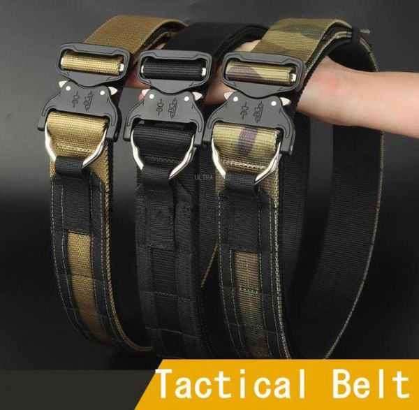 

waist support hiking belt shooting fishing tactical military quick release cs belts cycling training combat hunting accessories1790997, Black;gray