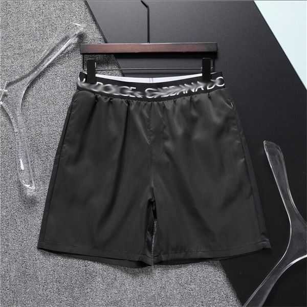 

summer swimwear men board shorts letter pattern designer fashion casual sports running fitness seaside surf breathable beach swim shorts m-3, White;black