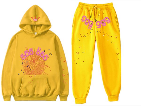 

mens hoodies sweatshirts designer spider hoodie 555 hoodies pink sp5der tech fleece pants 555555 tmhal9zux, Black